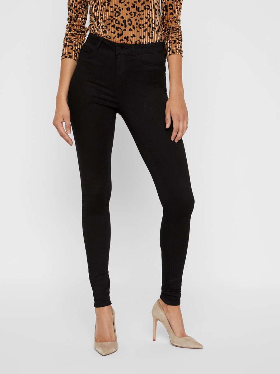 Noisy may NMCALLIE HW SKINNY JEANS VI023BL NOOS - Maat 25 - Dames Jeans