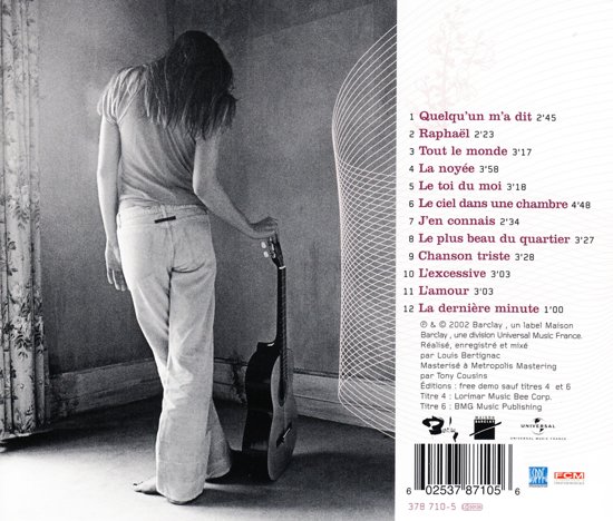 Carla Bruni - Quelqu'Un M'A Dit - CD