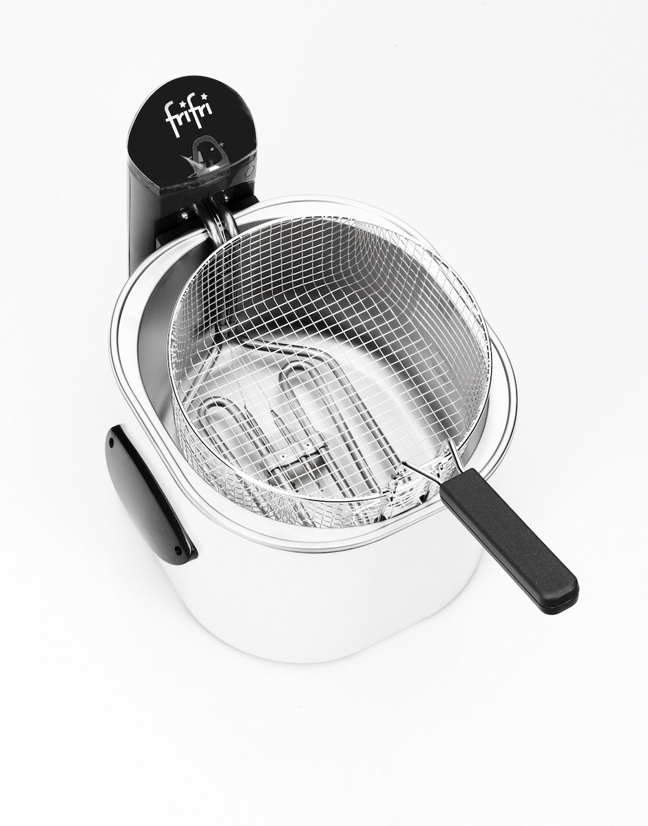 Frifri Tradition F1528 Frituurpan 4L | 3200W | Koude Zone Technologie | RVS Kuip | Voor 1.5kg Friet