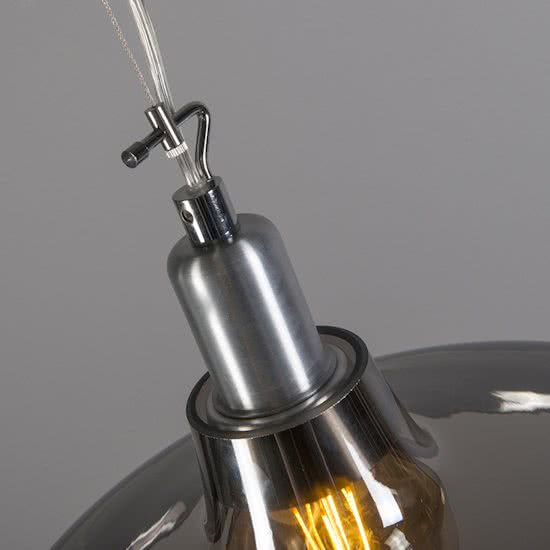 Trio Leuchten Fedo - Hanglamp - 1 lichts - 390 mm - zwart