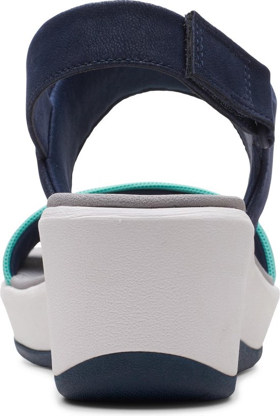 Clarks Step Cali Muir - maat 39 - Navy Combi - Vrouwen