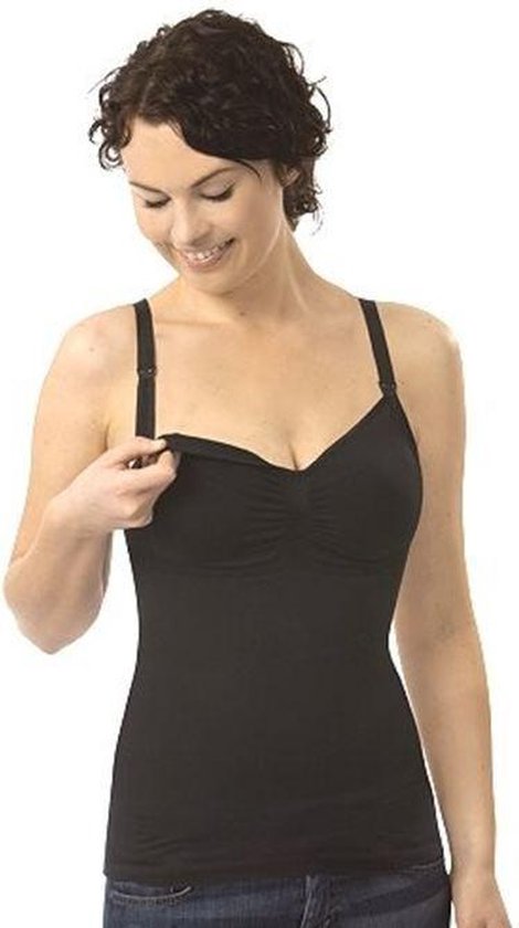 Carriwell  - M - Voedingstop Shapewear - Zwart