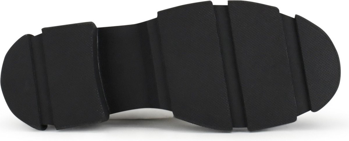 POSH by Poelman - Maat 40 - MOON Dames Enkel Laarzen - Wit