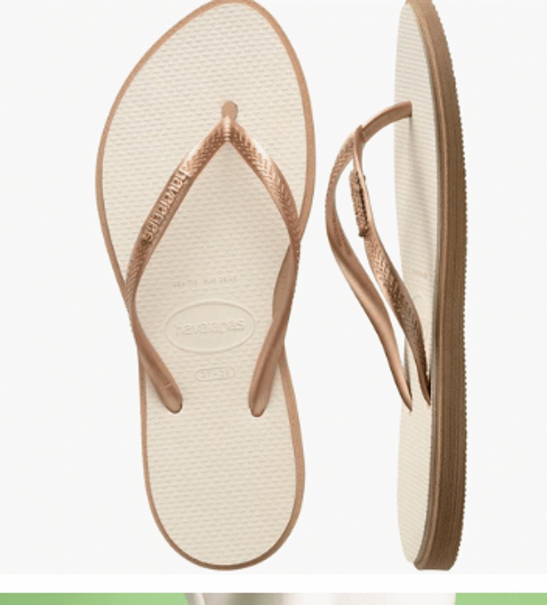 flip-flops, toe-thongs, sandals, plat-voet, rosegold