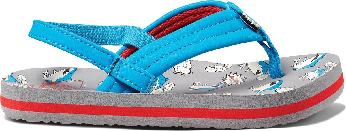 Reef Little Ahi Slippers - Nom/Nom - Maat 21/22