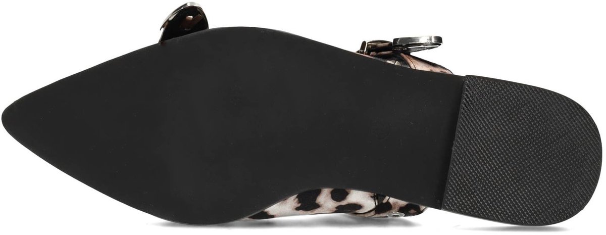 paarse, slip, hakken, patroon luipaard, zoolhaar
