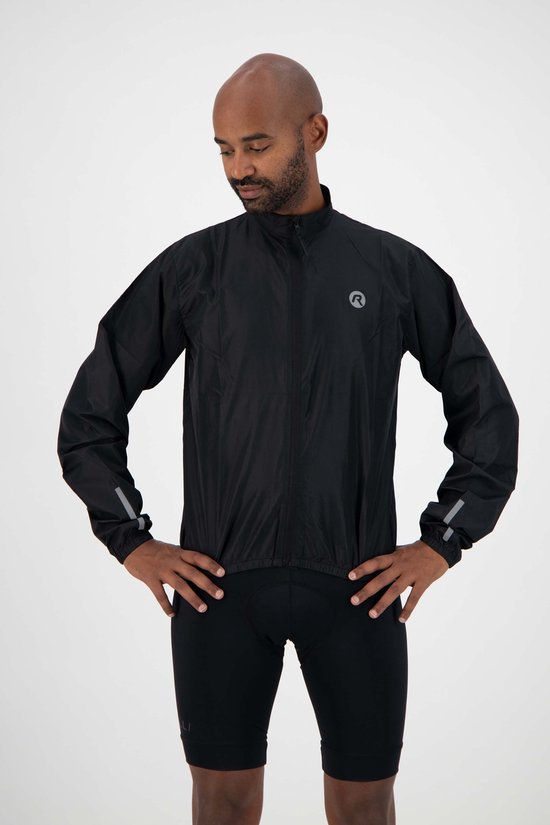 Rogelli Arizona Maat 2XL - Winddicht Fietsjack Met Lange Mouwen - Heren  - Zwart