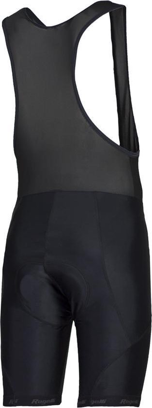 Rogelli Basic de Luxe Bibbed Fietsbroek - Maat M - Bretels - Heren - Zwart