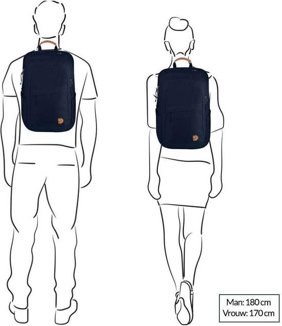 Fjallraven Raven Rugzak 28 liter - Black