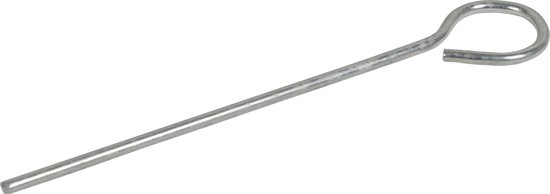 Bo-Camp Tentpen - Gesloten Oog - 10 Stuks X 18 Cm - Gegalvaniseerd Staal