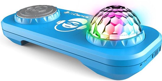 iDance XD2BL Bluetooth Party Systeem met Disco LED-Verlichting - Blauw