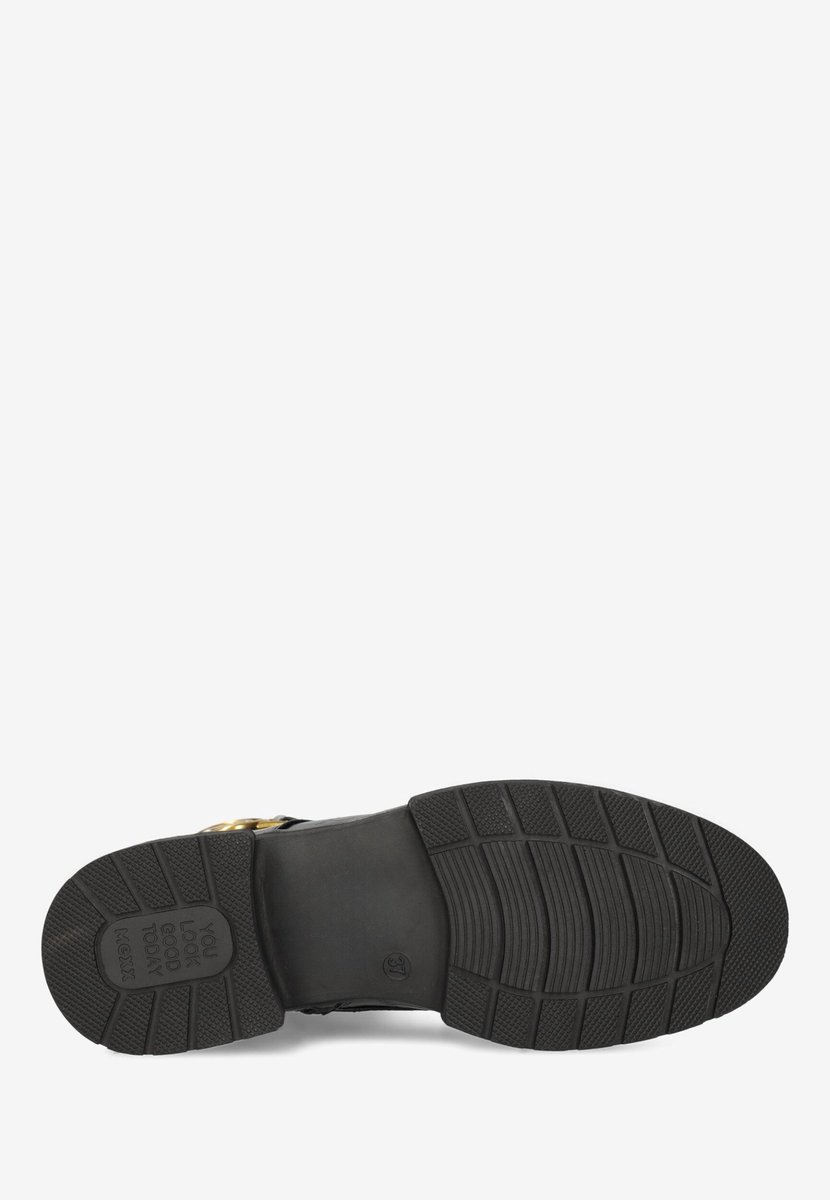 boot, ankle boot, sole, black, rubber sole