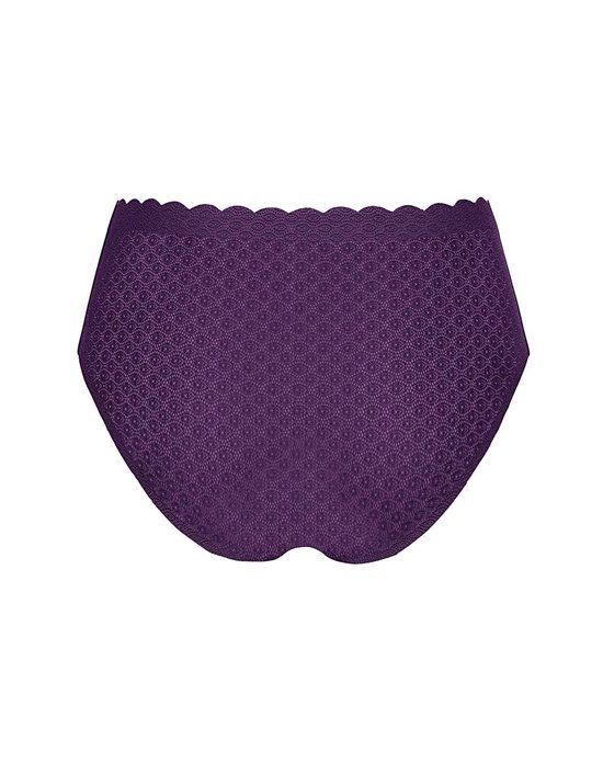 sloggi - Maat S - ZERO Feel Lace High Waist Brief - Kaluha