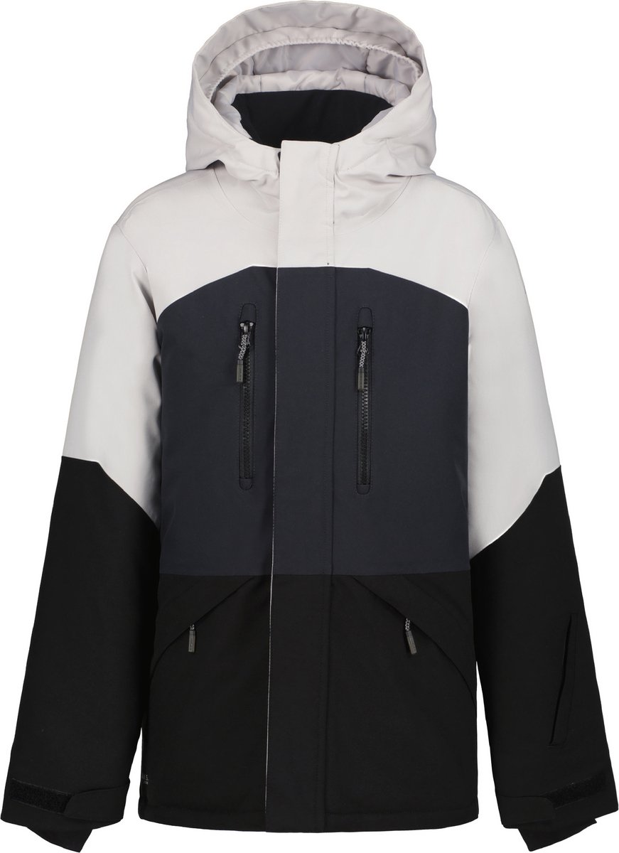 dgmoutlet-nl-ICEPEAK-maat-116-LUCKA-JR-Jas-Grijs-aanbieding-sale-korting ICEPEAK - maat 116- LUCKA JR Jas - Grijs