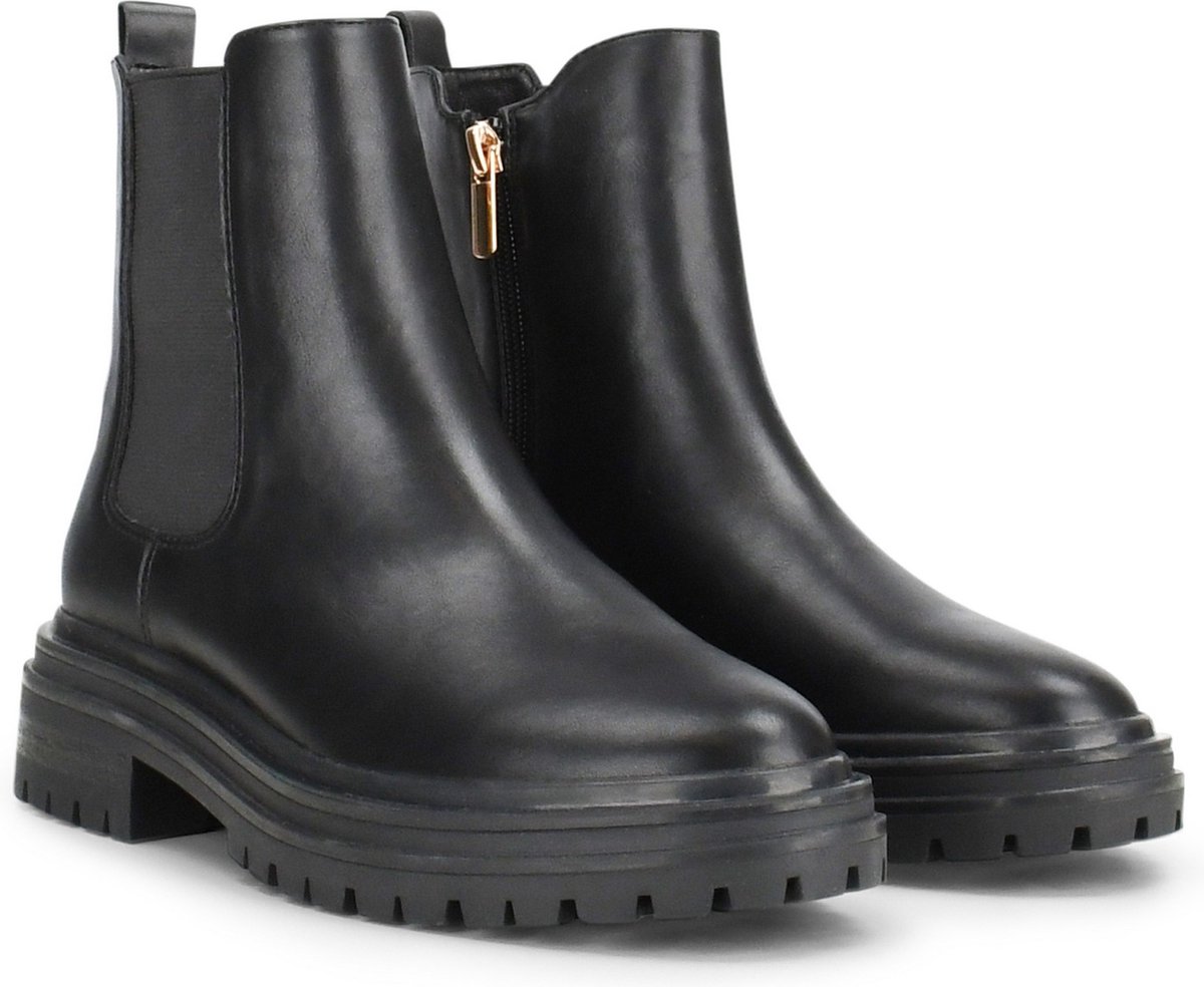 POSH by Poelman - maat 41- LOT Dames Chelsea Laarzen - Zwart