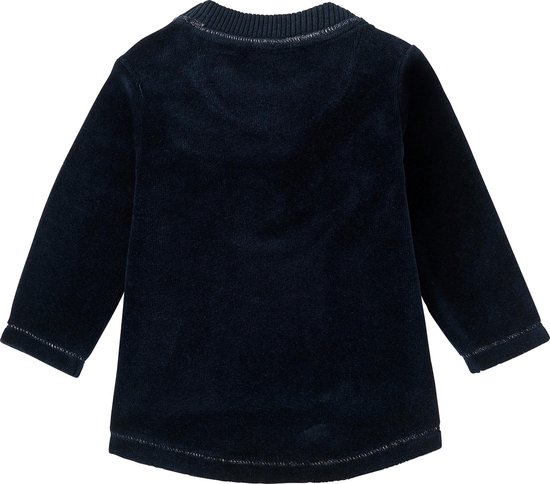 Noppies - Maat 74 - Baby Meisjes Jurk - Black Iris