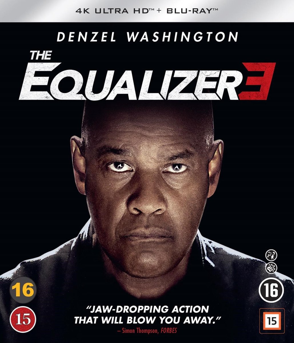 film poster, The Equalizer 3, Denzel Washington, action, poster design
