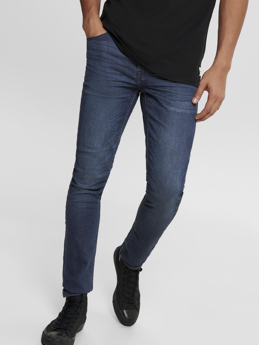 ONLY & SONS - 32/32  - ONSLOOM JOG LIFE DK BLUE PK 0431 NOOS  - Heren Jeans
