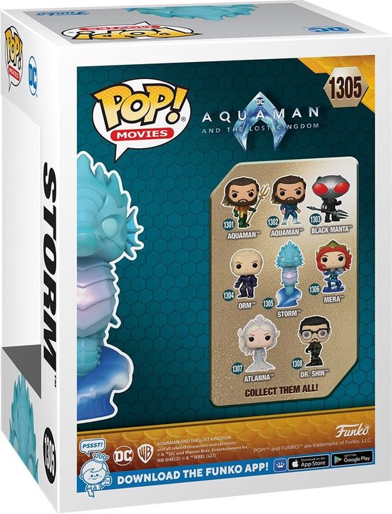 Funko Pop #1305 Movies: Aquaman and The Lost Kingdom - Storm