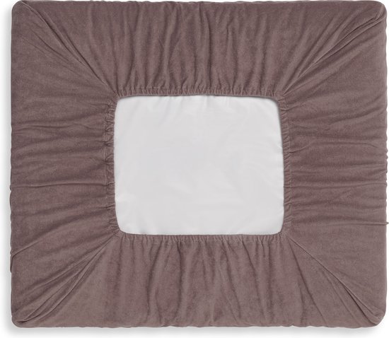 Jollein Aankleedkussenhoes Spring Knit 75x85cm - Chestnut