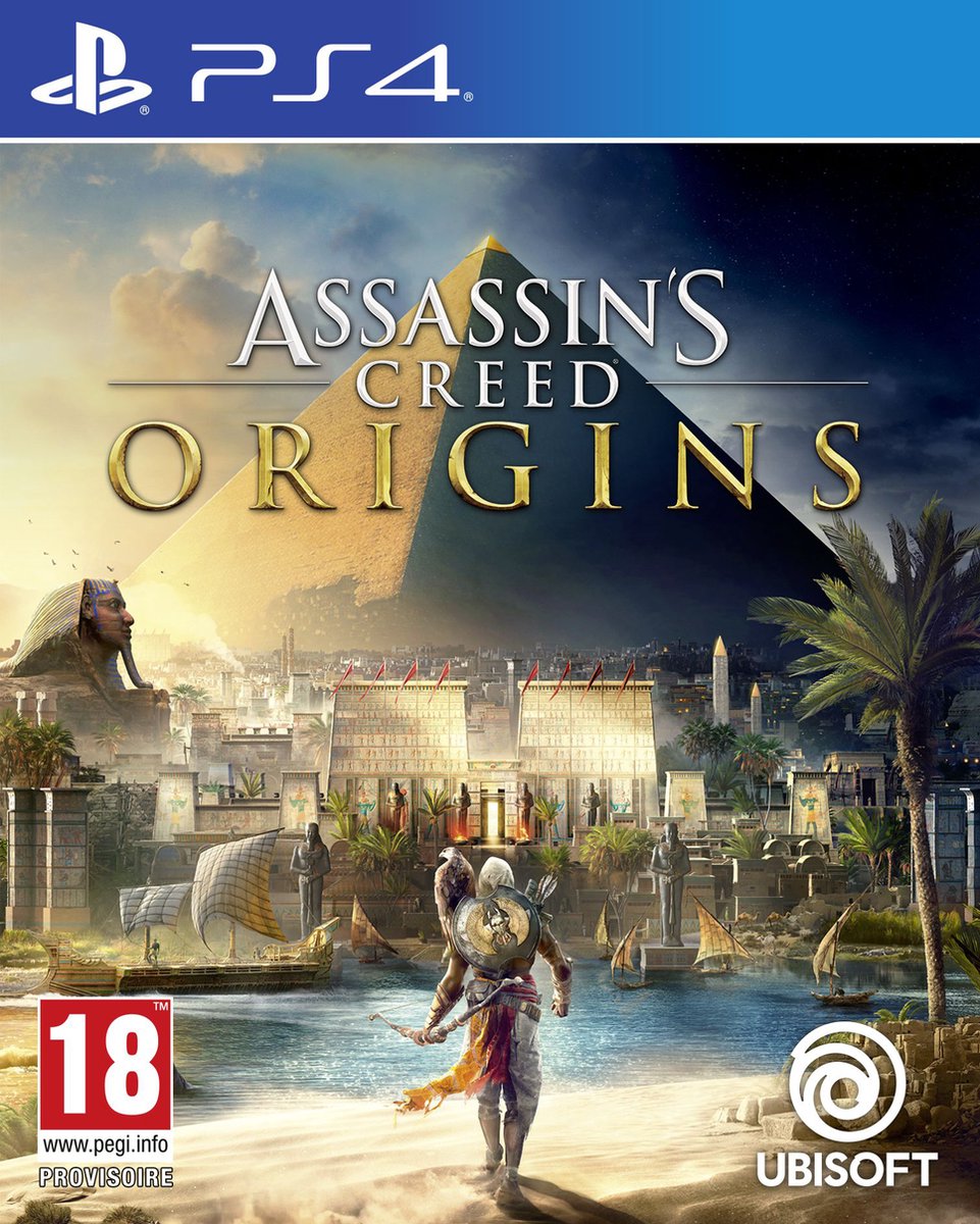 spel, Assassin's Creed Origins, PS4, piramide, kustplaats