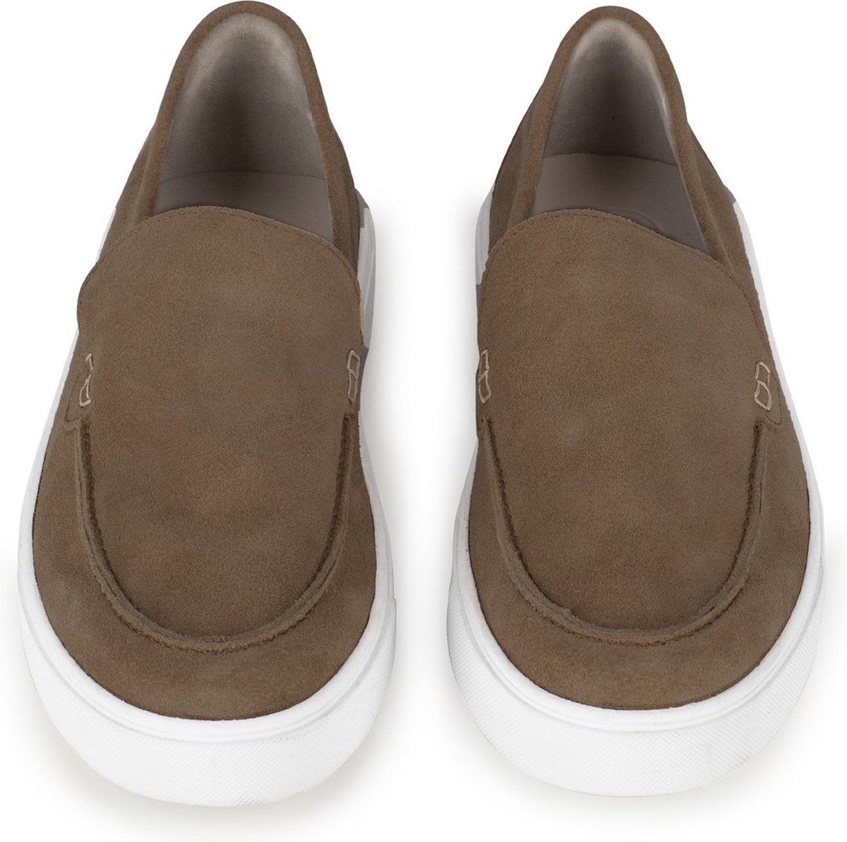 PS Poelman  - Maat 44 GREGORY Heren Loafers - Bruin
