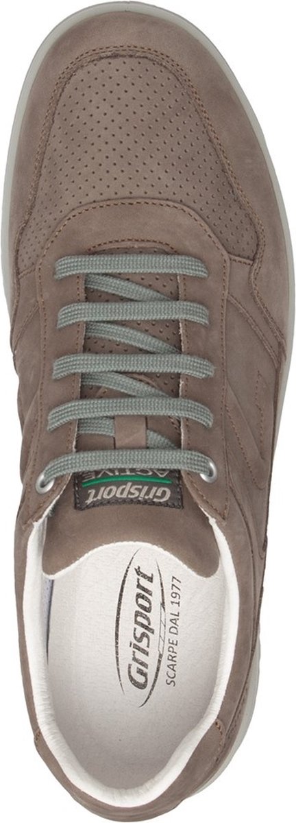 broek, sneaker, leder, taupe, luidsprekers?