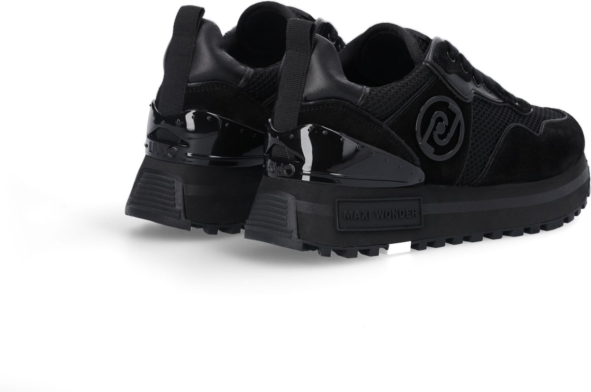 Liu Jo - Maat 39 - Maxi Wonder 52 Lage sneakers - Dames - Zwart