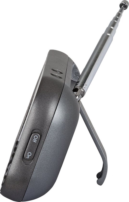 Imperial DABMAN 15 Zakradio DAB+, VHF (FM) AUX Toetsvergrendeling, Wekfunctie, Oplaadbaar Antraciet