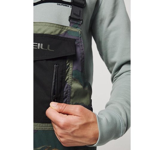 O'Neill Original - Maat S - Bib Pants Heren Skibroek - Green Aop