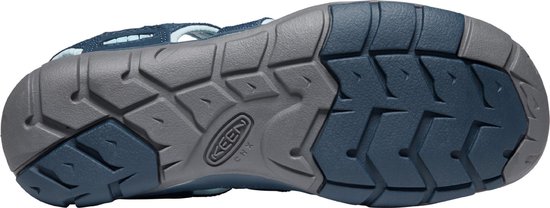 Keen  | Maat 42  Clearwater Dames Wandelsandalen Navy/Blue Glow | Blauw | Polyester
