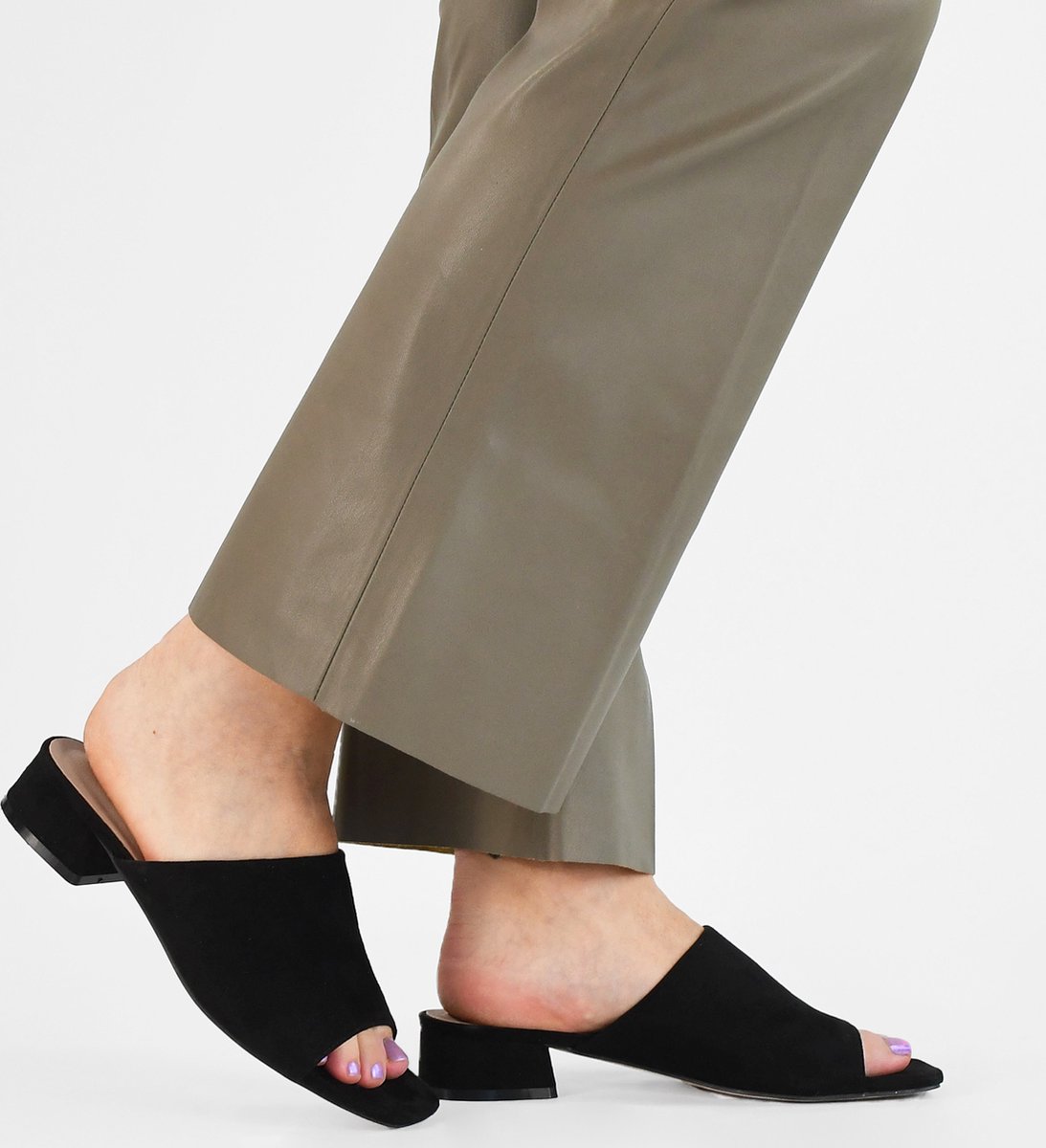 POSH by Poelman - maat 41- EMILY Dames Muiltjes - Zwart