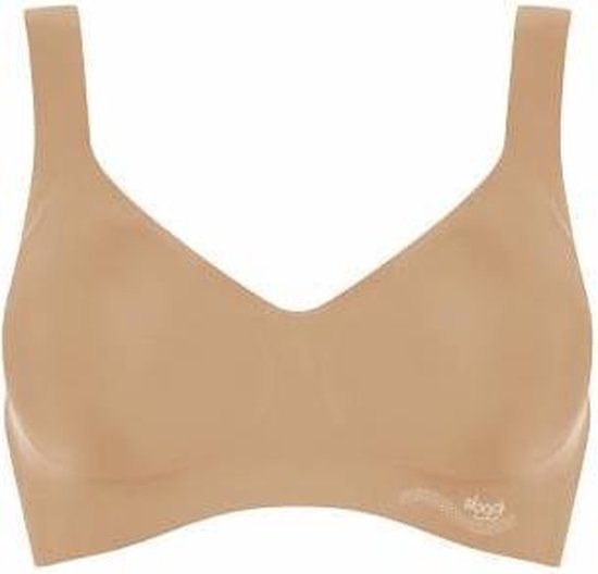 Sloggi - Maat M - ZERO Feel Dames Bralette - Cognac