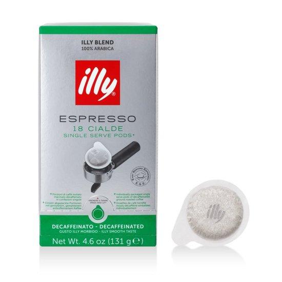 illy Servings decafe monodose - 6 x 18 stuks