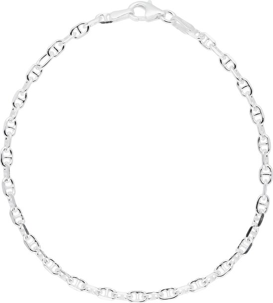 Silver lining Schakelarmband Set 2x 925 zilver - 19 cm
