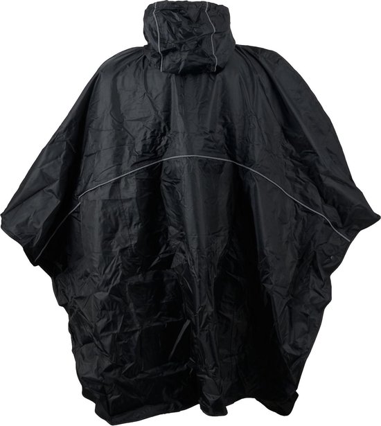 Ralka Poncho - Zwart - One size
