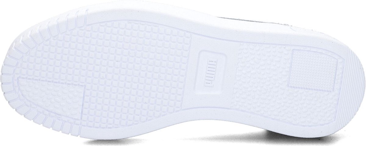 PUMA - Maat 39- Carina Street Dames Sneakers - White/Gold