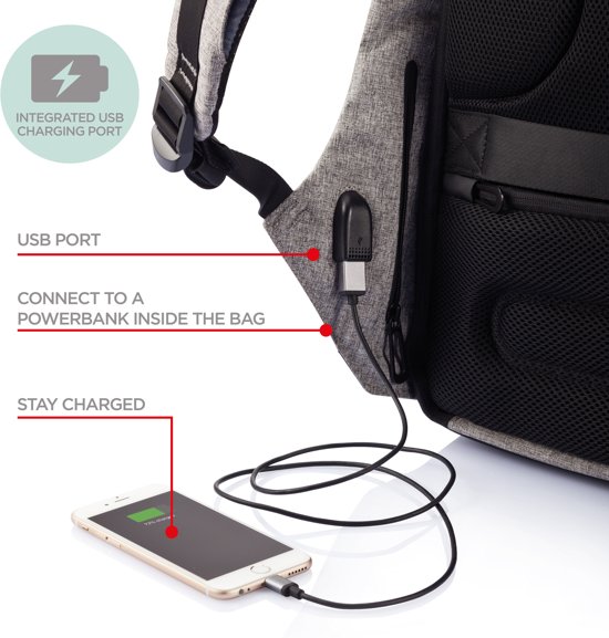 XD Design Bobby XL Anti-diefstal Rugzak 15 liter