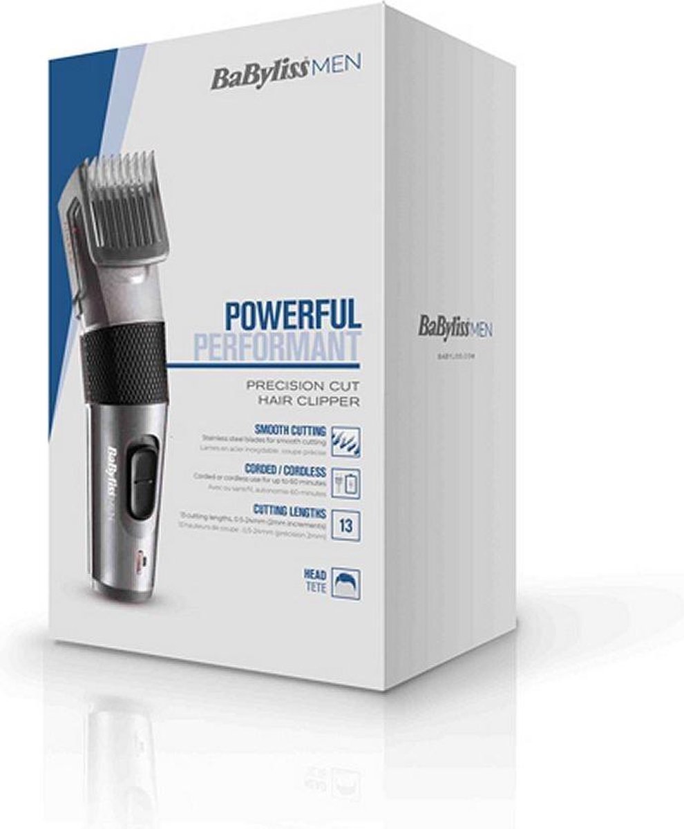 BaBylissMEN  Precision Cut E786E - Tondeuse
