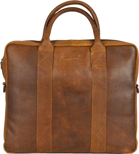 DSTRCT Limited Laptoptas - 14 inch - Cognac
