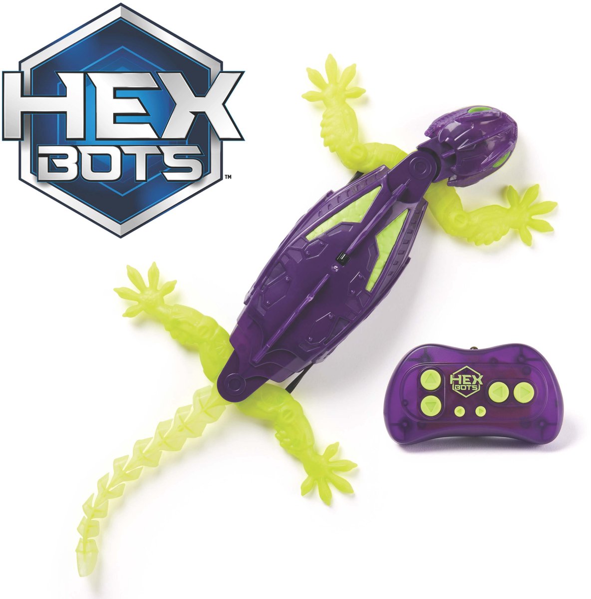 robot, hydraulic, emerging tail, remote, purple toy