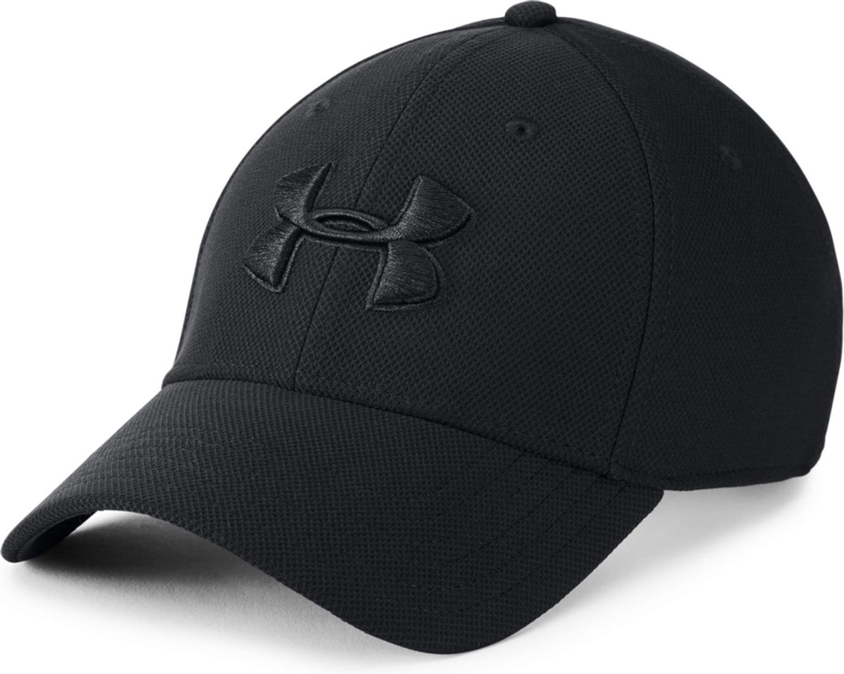 pet, cap, kleur zwart, logo geborduurd, stretch fit
