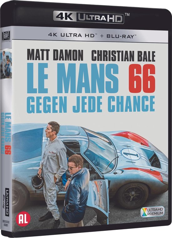 Ford v Ferrari (Le Mans '66) (4K Ultra HD Blu-ray)