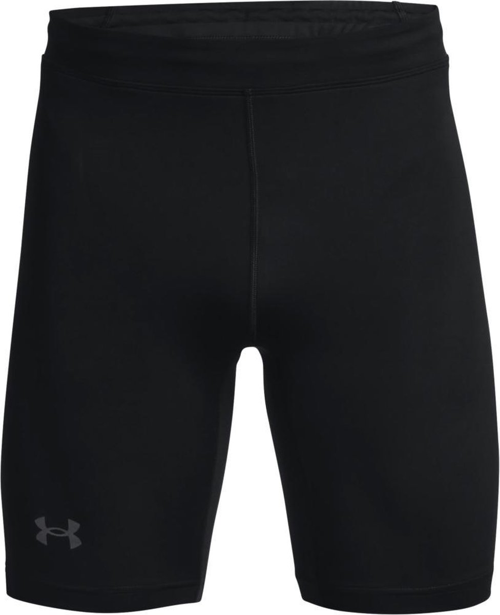shorts, legging, zwart, sportkleding, Under Armour-logo