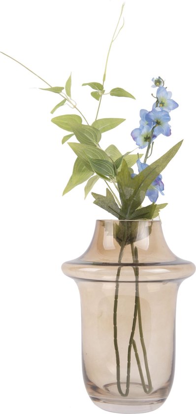 Pt, (Present Time) Prestige Vaas - glas - 20x27cm - bruin