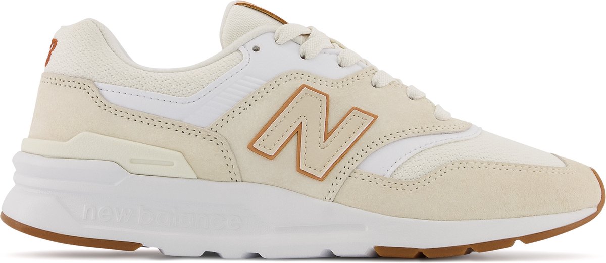 sneaker, beige, suede, mesh, white-accents