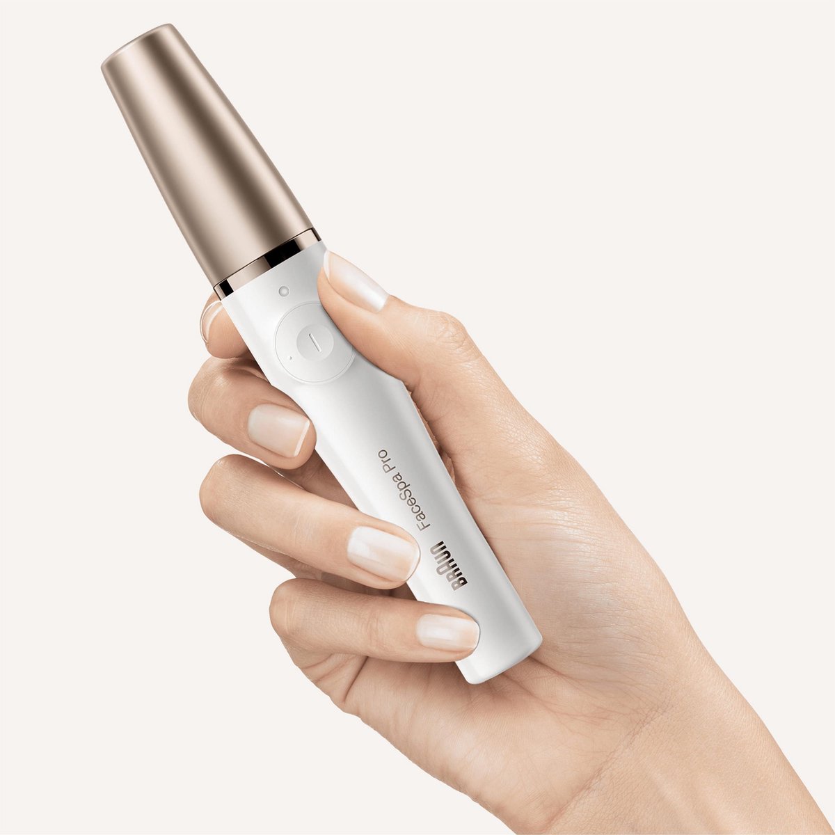 Braun FaceSpa Pro 912 Gezichtsepilator - Wit/Brons