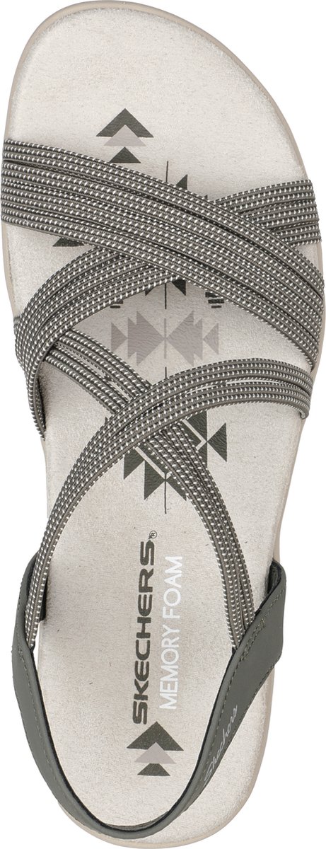 Skechers - Maat 41 - REGGAE SLIM - TURN IT UP Dames Sandalen