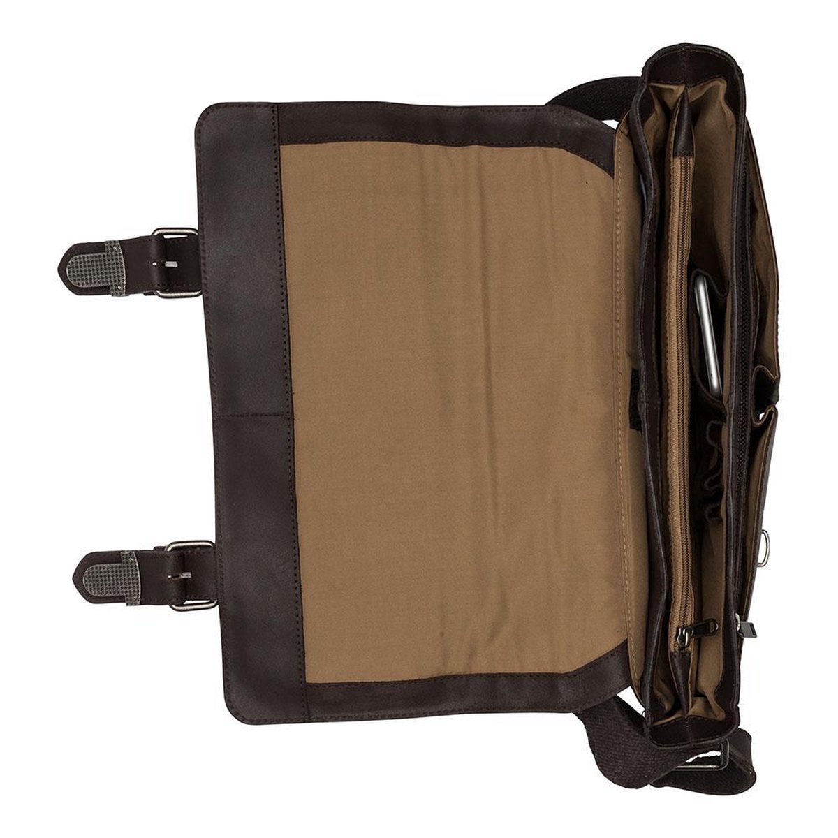 BURKELY VINTAGE GLENN MESSENGER BAG - Schoudertas - Bruin