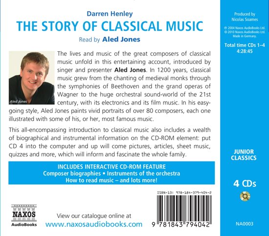 The Story of Classical Music - 4 cd